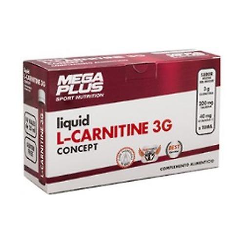 MegaPlus L-Carnitine 3G Concept 14 ampoules of 25ml (Wild berries) on Productcaster.