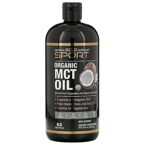 California Gold Nutrition, Organic, MCT Oil, 32 fl oz (946 ml) on Productcaster.