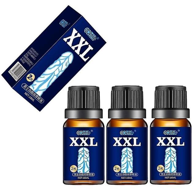 1-3pcs Male Genital Organ Enlargement Oil Man Energy Massage Oil Sex Oils For Lasting Long Sex 10ml on Productcaster.