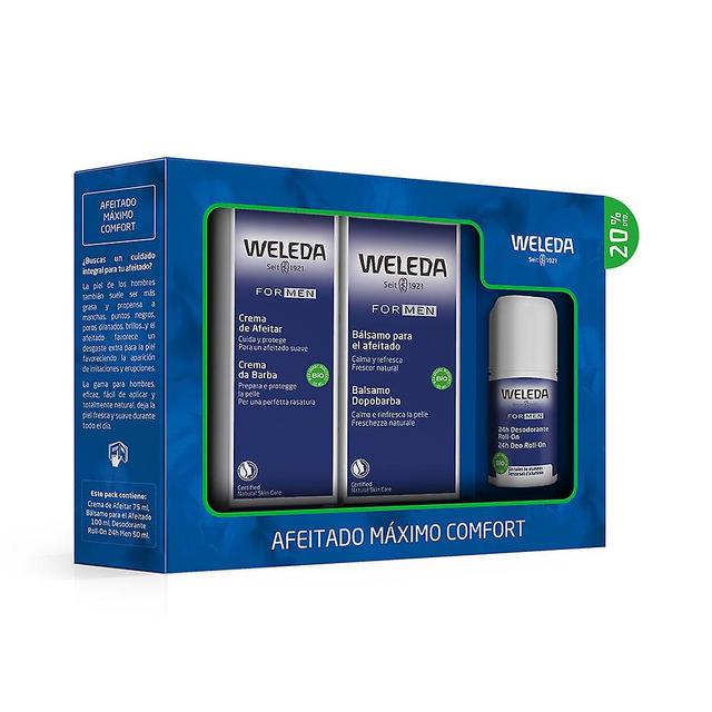 Weleda For Men Shaving Lot 3 Pcs For Men 3 pz on Productcaster.