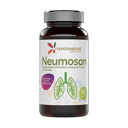 Mundo Natural Pneumosan sliznice dýchacích ciest 60 rastlinných kapsúl on Productcaster.