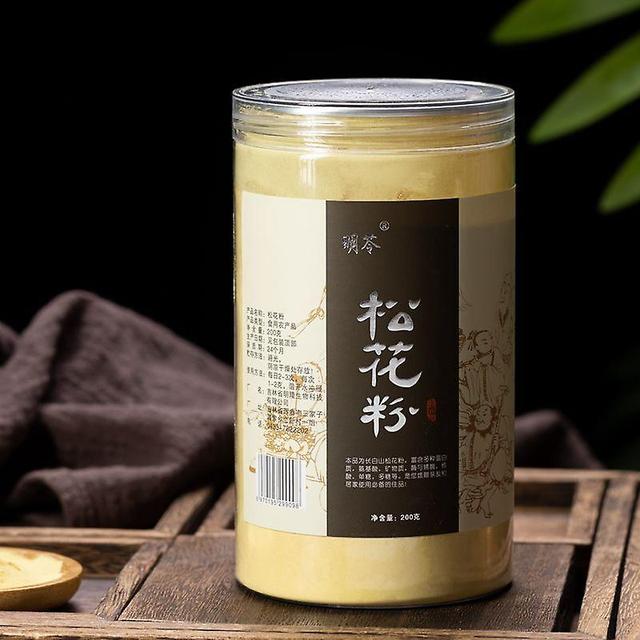 Pine Pollen Wall Breaking Raw Material Masson Pine Pollen Canned Wall 200g bottle on Productcaster.