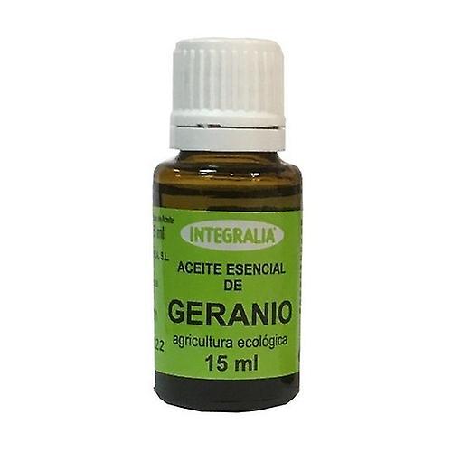 Integralia Geranium Essential Oil Eco 15 ml of essential oil on Productcaster.