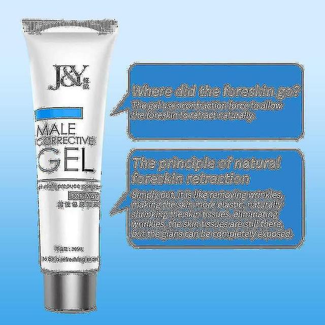 Male Foreskin Phimosis Correction Care Gel Head Physical Foreskin Improvement Liquid Men's Natural Plant Essence Gel -1 on Productcaster.