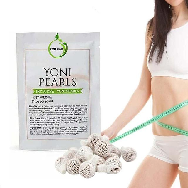 Szdkkj 10pcs Yoni Detox Pearls Tampons Natural Herbal Womb Vaginal Cleansing Healing on Productcaster.