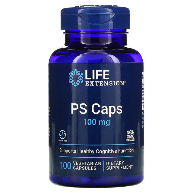 Life Extension, PS Caps, 100 mg, 100 Vegetarian Capsules on Productcaster.