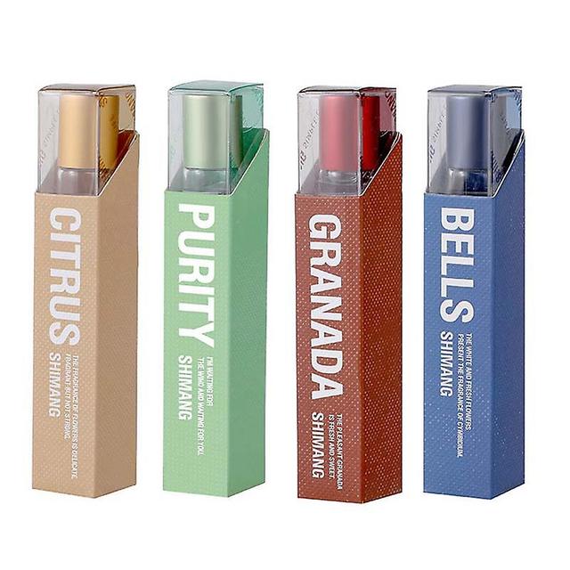 4PCS Rolling Ball Perfumes Długotrwały odświeżający płynny zapach dla kobiet dziewcząt D on Productcaster.