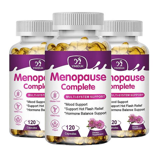 Vorallme Menopause Relief Capsules Support Weight Management Improves Metabolism & Bloating Hot Flashes & Night Sweats Mood Supplements 3 Bottles 1... on Productcaster.