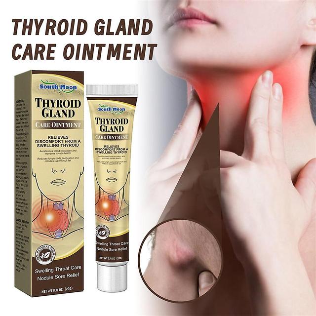 1/2pcs 20g Unisex Thyroid Gland Cream Treat Thyroiditis Neck Lymph Node Ointment Pharyngitis Supplies on Productcaster.