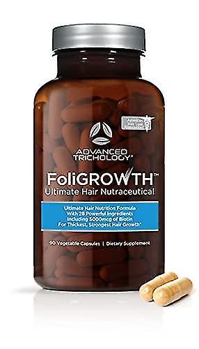 Suplemento para el crecimiento del cabello para el cabello más grueso y lleno 90 cápsulas vegetales on Productcaster.