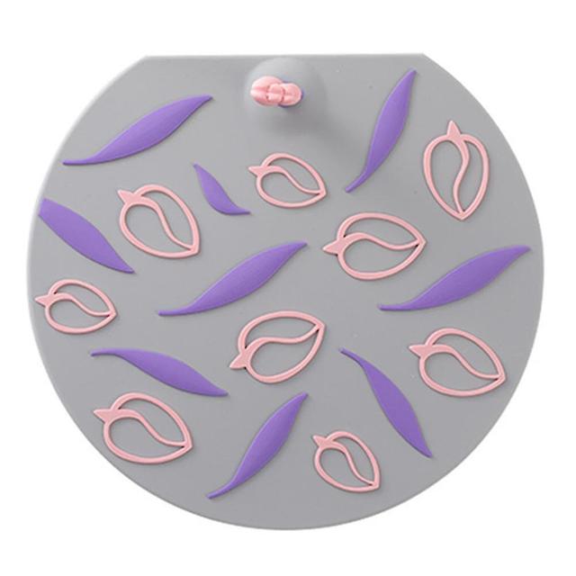 Crexa Floor Drain Anti-odor Mat Flexible Silicone Floor Drain Cover Multifunctional Drain Hair Catchers 08 on Productcaster.