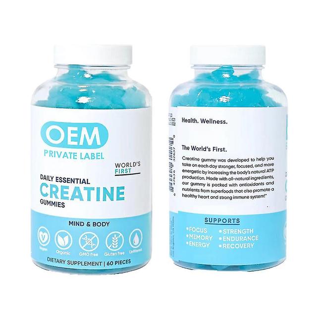 2 Pack Creatine Gummies Sports Fitness Energy Pre-workout Creatine Gummies on Productcaster.