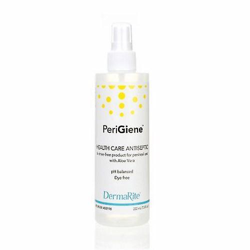 DermaRite Antimicrobial Perineal Wash PeriGiene Liquid 8 oz. Pump Bottle Unscented, Count of 48 (Pack of 1) on Productcaster.