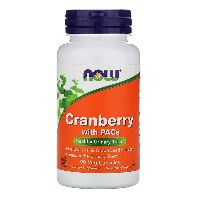 NOW Foods Nu voedingsmiddelen, Cranberry met PACs, 90 Vegetarisch Capsules on Productcaster.