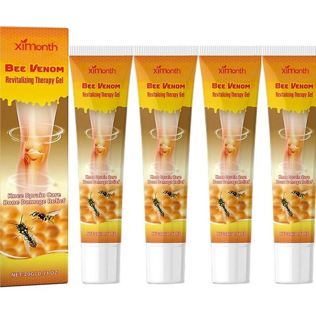 1-5pcs New Zealand Bee Venom Pain and Bone Therapy Cream - Joint & Bone Treatment Cream 4pcs on Productcaster.