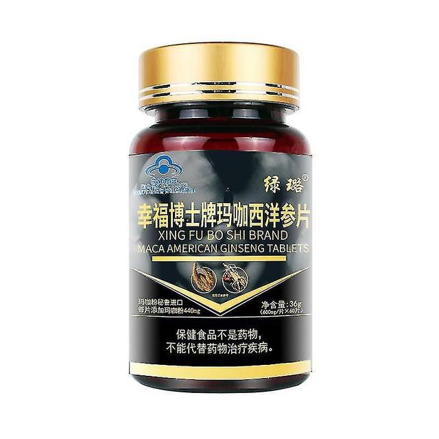 Maca Root + American Ginseng Powder Tablets 3 bottle-180pcs on Productcaster.