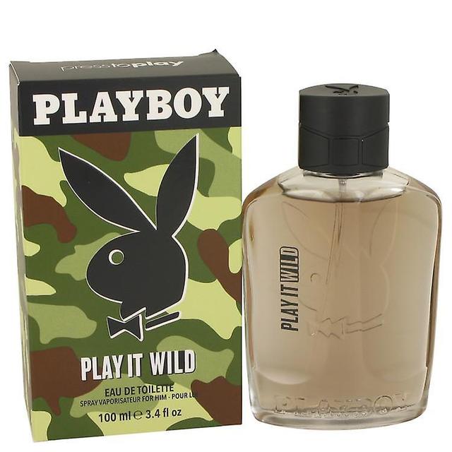 Playboy Play It Wild Eau De Toilette Spray By Playboy 3.4 oz Eau De Toilette Spray on Productcaster.