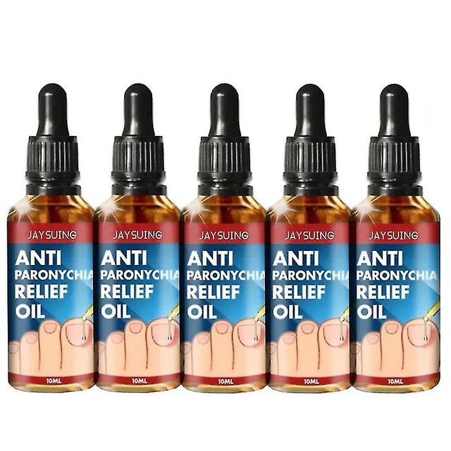 Paronychia Oil Paronychia Relief Liquid 10ml roztok na opravu nechtov na zmäkčenie nechtov a Anti Paronychia Relief Oil Nail Renewal 5pcs on Productcaster.