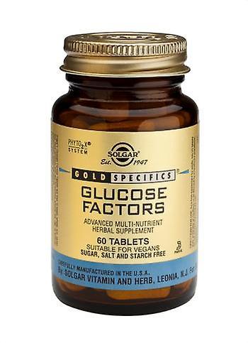 Solgar Gold Specifics Glucose Factors Tablets, 60 on Productcaster.