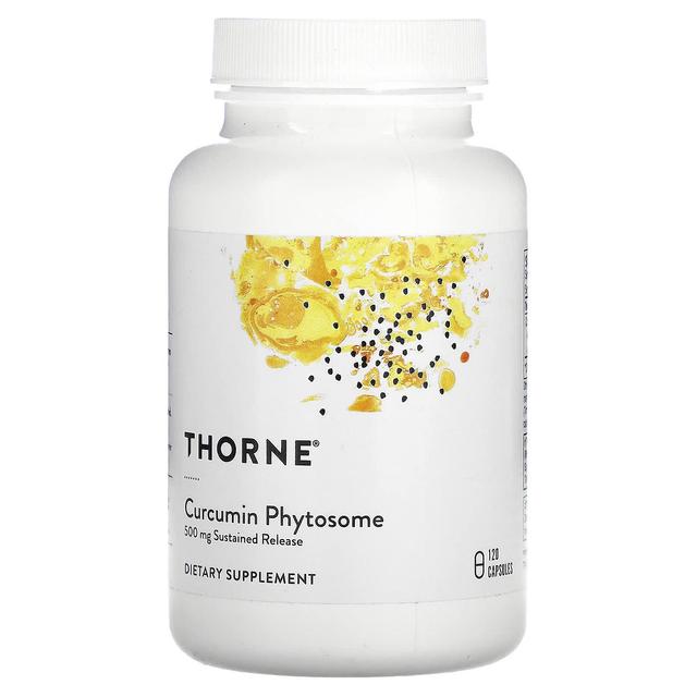 Thorne Research, Curcumin Phytosome, Sustained Release, 500 mg, 120 Capsules on Productcaster.