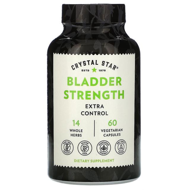 Crystal Star, Bladder Strength, 60 Vegetarian Capsules on Productcaster.