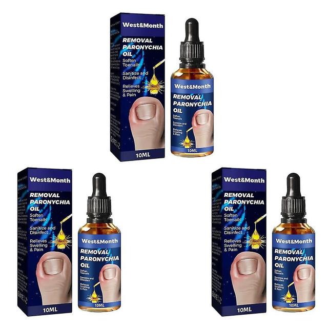 Szlld Toenailcare Removal Paronychia Oil, Toenailplus Anti Paronychia Relief Oil, Toenailcare Paronychia Removal Oil For Damaged & Disc 3pcs on Productcaster.