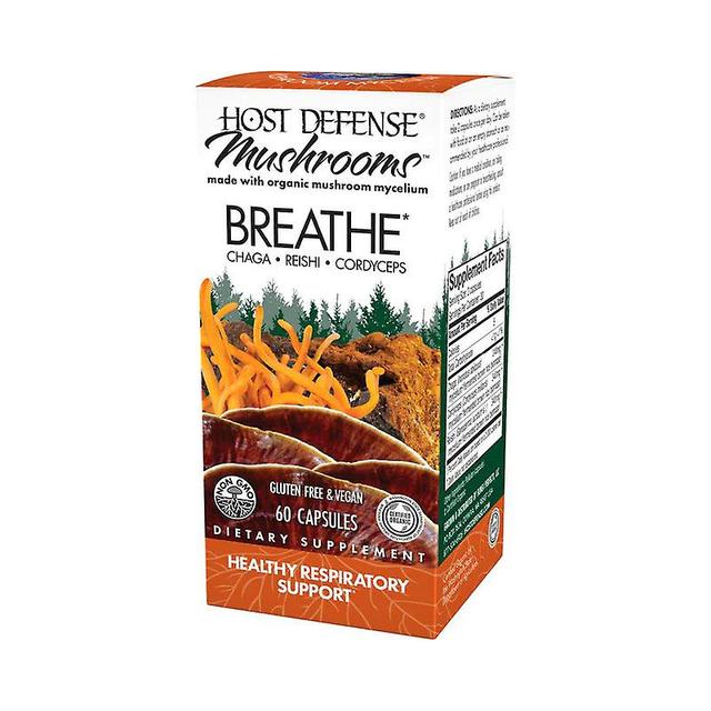 Host Defense Breathe Capsules 60 Ct on Productcaster.