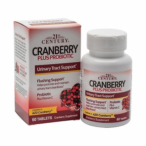 21st Century Cranberry + Probiotikum des 21. Jahrhunderts, 60 Tabs (4er Pack) on Productcaster.