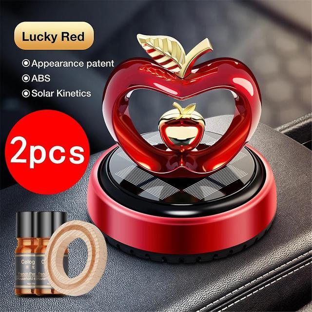 Car Air Freshener Perfume Solar Energy Rotating Aromatherapy Decoration Automobile Diffuser For Vehicle Home Car Interior Parts on Productcaster.