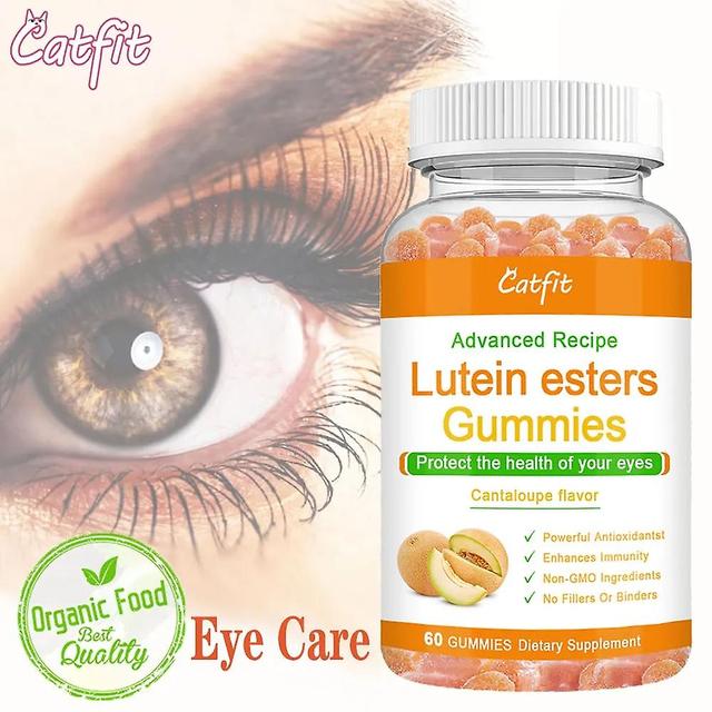 Natural Lutein Gummies , Relieve Eye Fatigue, Prevent Myopia, Protect Retina, Eye Carehuamade Huamade Honeydew Melon 60pcs on Productcaster.