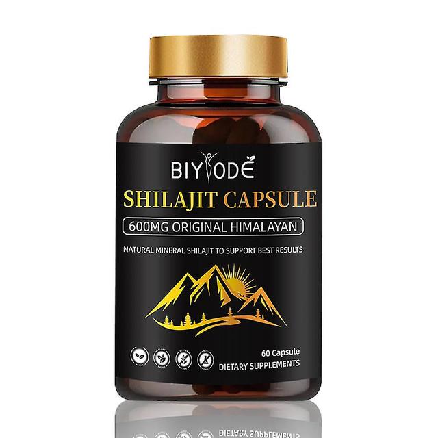 Nuovo Shilajit himalayano | Estratto puro al 100% | 180 Capsule 600mg 60pcs on Productcaster.