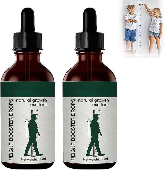 Height Booster Drops, Plant Extract Height Growth Oil For Adolescent Bone Growth 30ml 2pcs on Productcaster.