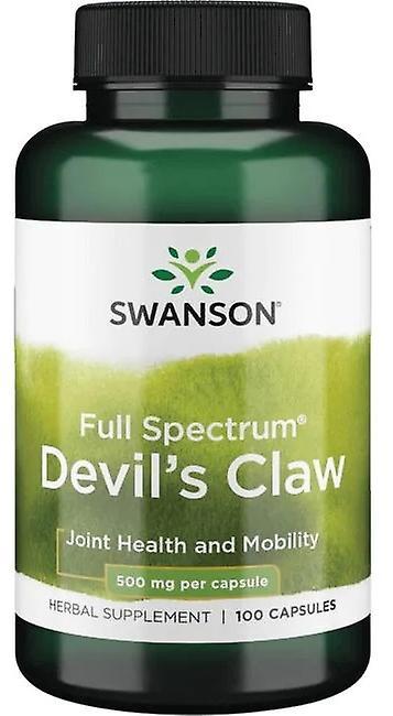 Swanson Devil'S Claw 500 mg 100 Capsule 87614019581 on Productcaster.