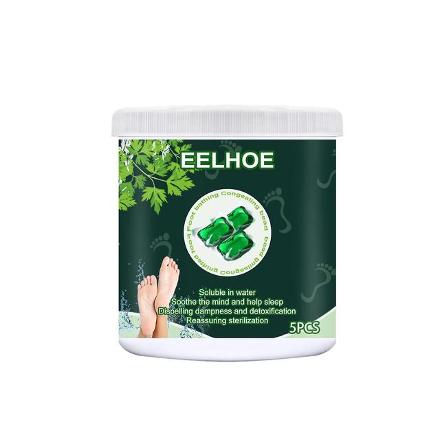 Eelhoe Wormwood Foot Bath Bag Herbal Essence Portable Foot Soak Body Care Capsule Wormwood Foot Bath Bag 5PCS on Productcaster.