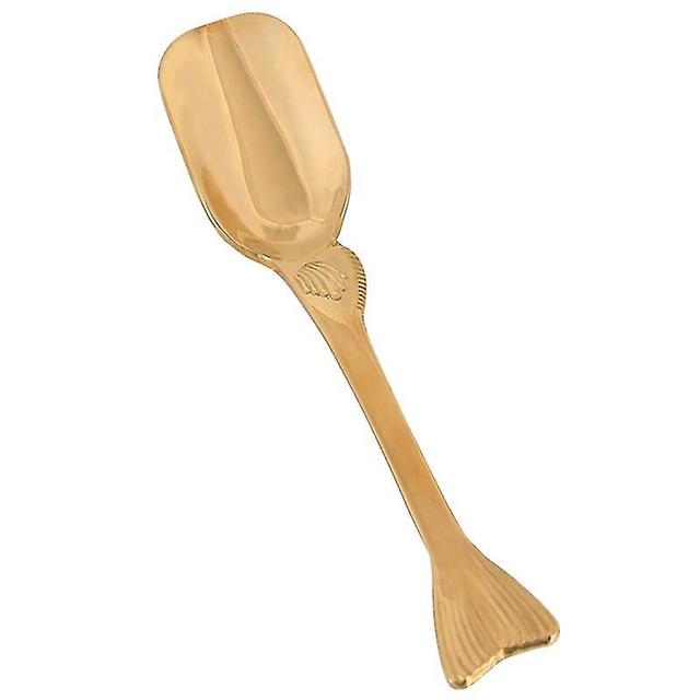 Brass Tea Spoon Kung Fu Tea Spade Metal Spoons For Scooping Coffee Powder Tea Salt Yeast Super Food Powders Cacao C on Productcaster.