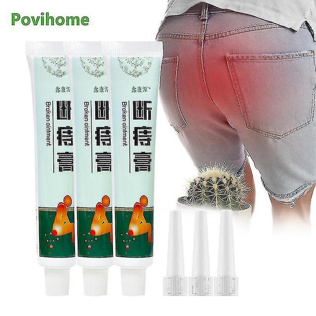 1/3pcs Chinese Herbal Hemorrhoids Cream Treat Externe & Hémorr interne 3pcs sans boîte on Productcaster.