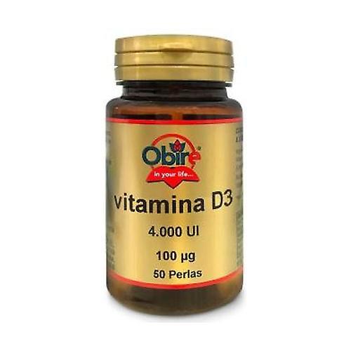 obire Vitamin D3 100mcg 50 softgels af 100μg on Productcaster.