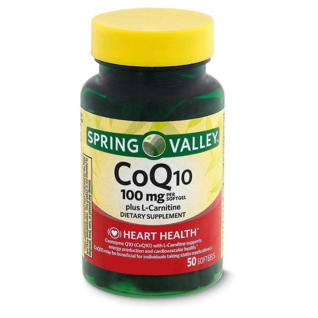 Spring valley l carnitine coq10 amino acid supplements, 50 ea on Productcaster.