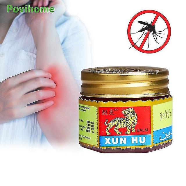 1pc 18.4g Tiger Balm Cooling Oil Relieve Headache Dizziness Muscle Ache Col on Productcaster.