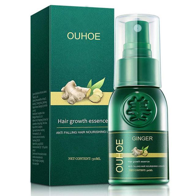 Taotuo Anti-stripping Spray 30ml Green | Chinese Herbal Hair Tonic | Promotes Growth & Nourishes Damaged Hair on Productcaster.