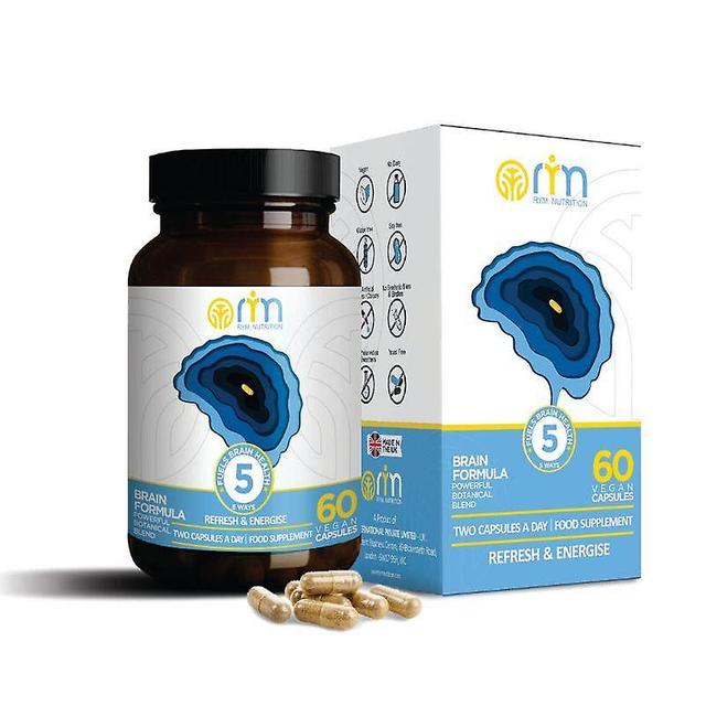 RYM Nutrition RYM Ernæring Brain Formel Caps 60 on Productcaster.