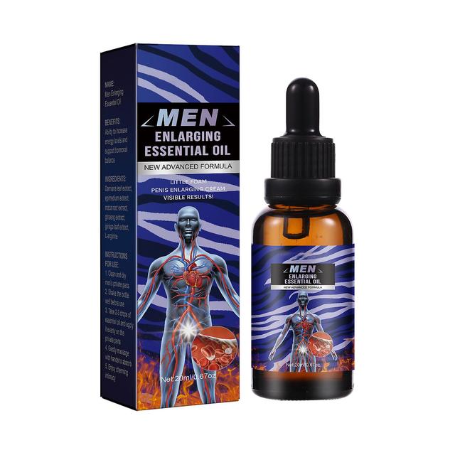 Wtowin Men Massage Oil For Sex Energy Massage Essential Oil, Penis Growth Increase Enlarge Oil, Boost Strength For Men Delay Time Sexual Massage Oi... on Productcaster.