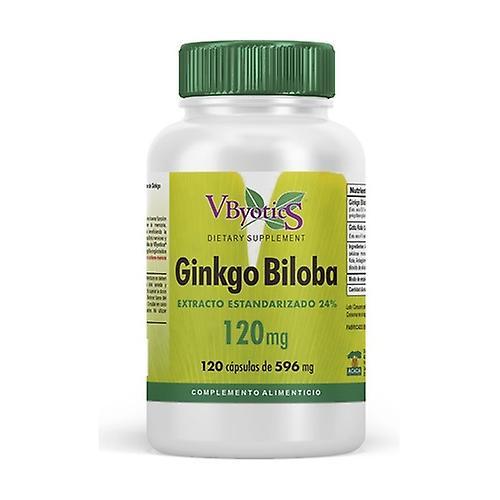 Vbyotics Ginkgo biloba 120mg 120 capsules on Productcaster.