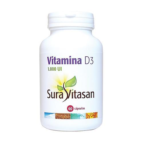 Sura Vitasan Vitamin D3 60 kapsler on Productcaster.