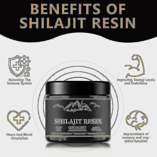 100% Pure Shilajit Purest Himalayan Shilajit Resin, Pure Shilajit Support Energy&immune, For Men & Women Hk 60g 2Pcs on Productcaster.