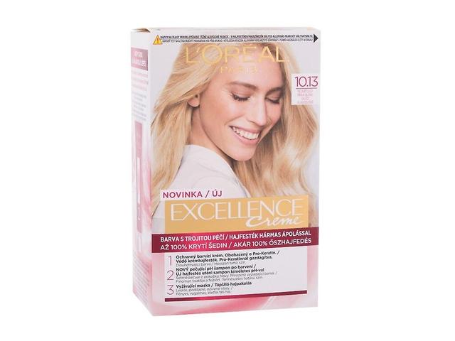 L'Oréal Paris - Excellence Creme Triple Protection 10,13 Natural Light Baby Blonde - For Women, 48 m on Productcaster.