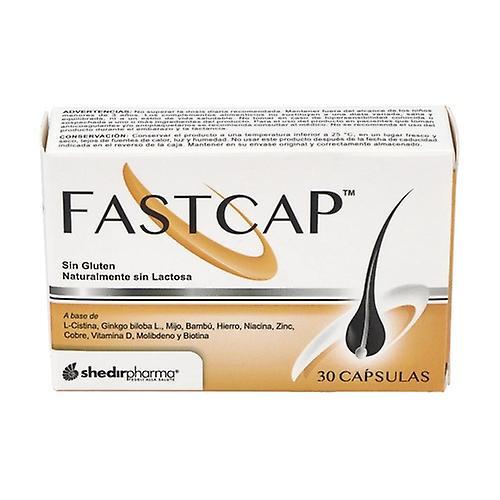 Shedir Pharma Fastcap hår sundhed 30 kapsler on Productcaster.