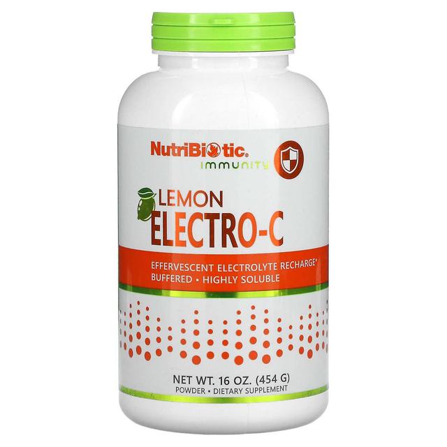 NutriBiotic NutriBiotisk, Immunitet, Citronelektro-C-pulver, 454 g on Productcaster.