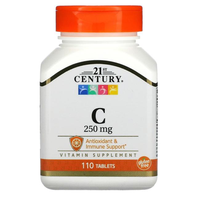 21st Century, Vitamin C, 250 mg, 110 Tablets on Productcaster.