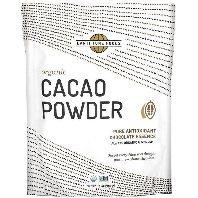 Earthtone Foods, Biologische Cacao Poeder, 14 oz (397 g) on Productcaster.